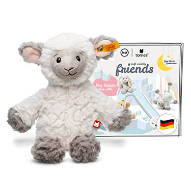 tonies Hörfiguren für Toniebox, Steiff Soft Cuddly Friends mit Hörspiel – Lita Lamm, Hörspiel mit Liedern für Kinder ab 3 Jahren, Spielzeit ca. 70 Minuten im Sale